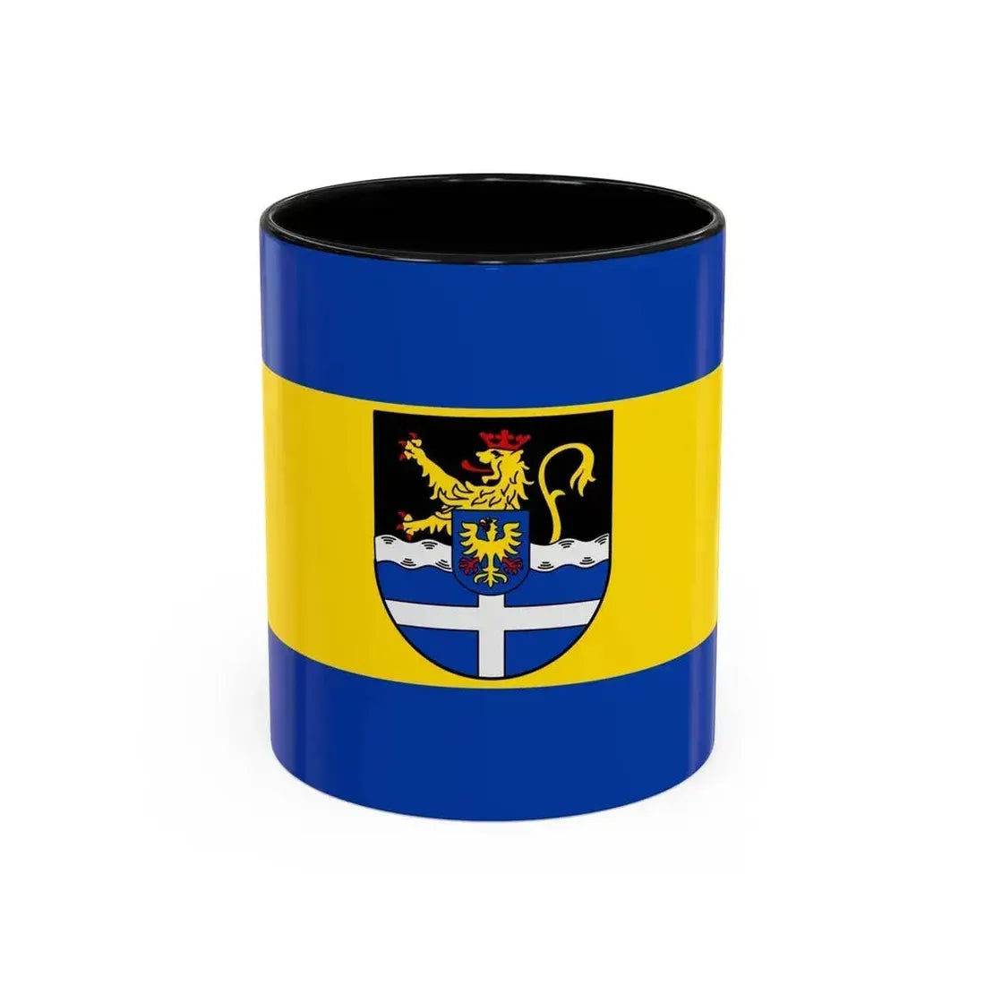 Flag of Germersheim Germany - Accent Coffee Mug 11oz Black - Go Mug Yourself