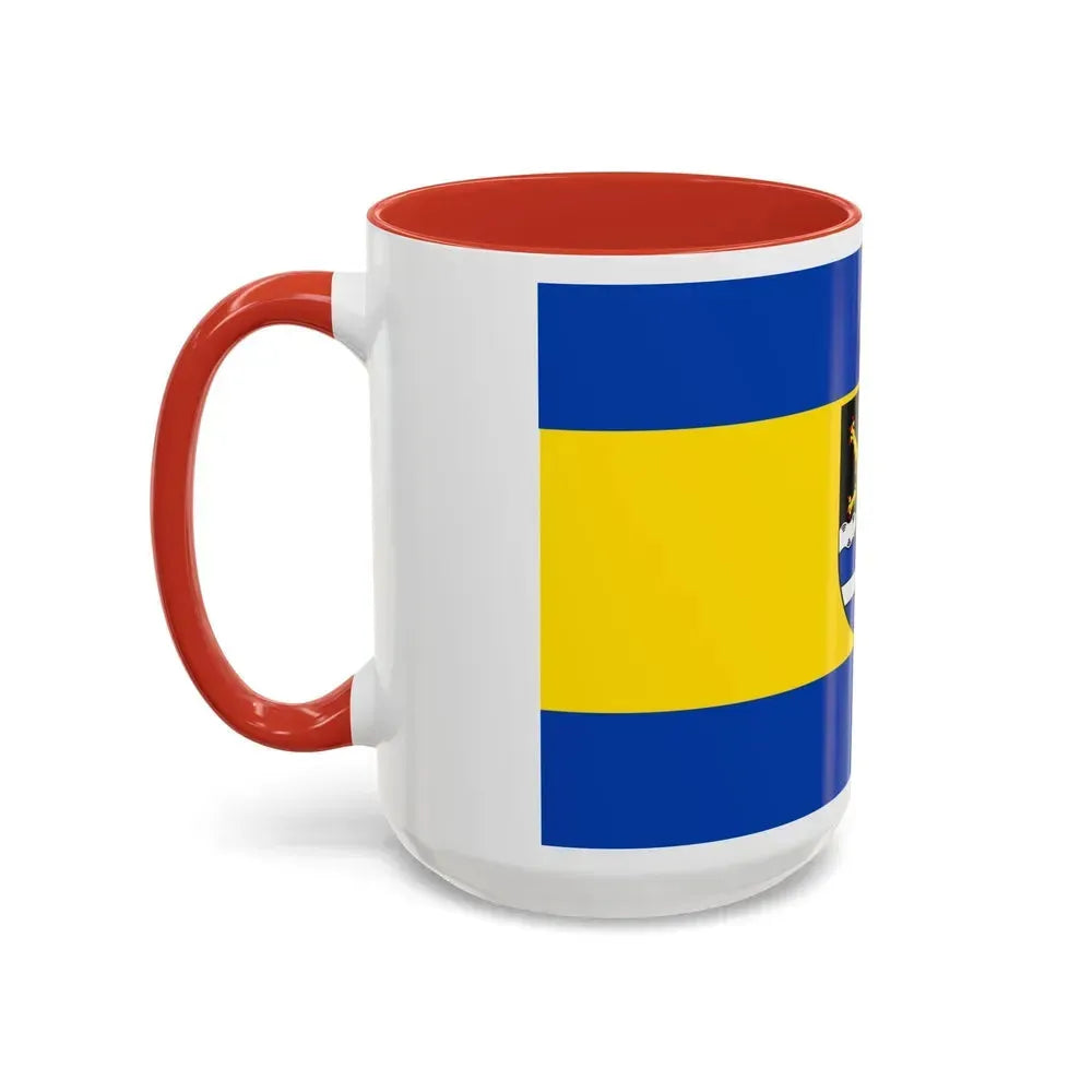 Flag of Germersheim Germany - Accent Coffee Mug - Go Mug Yourself