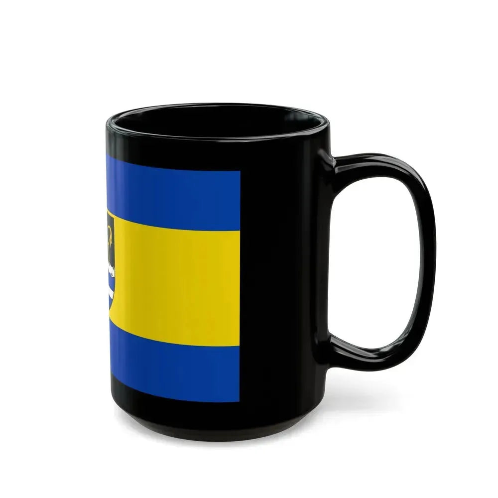 Flag of Germersheim Germany - Black Coffee Mug - Go Mug Yourself