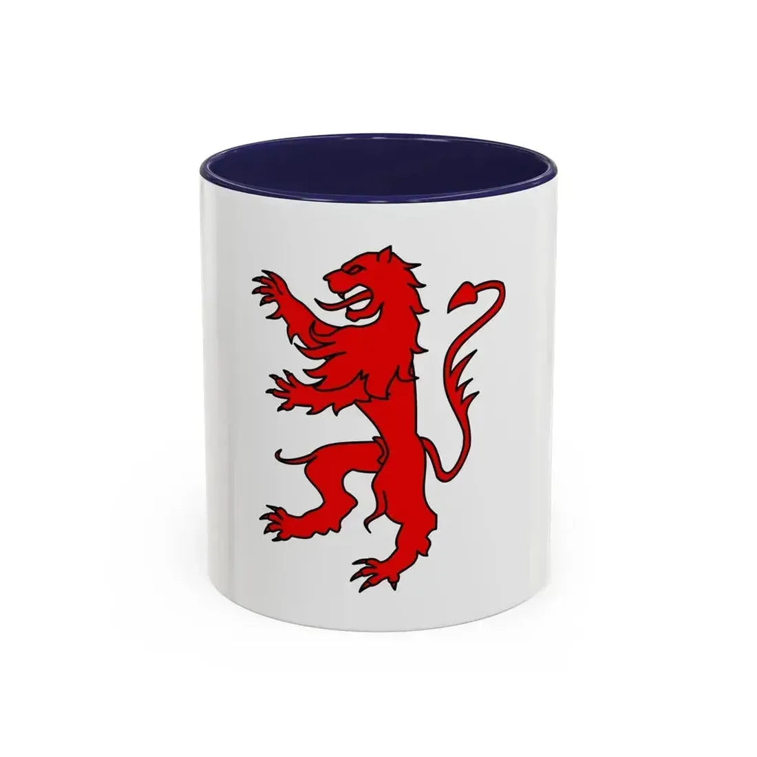 Flag of Gers France 2 - Accent Coffee Mug 11oz Navy - Go Mug Yourself