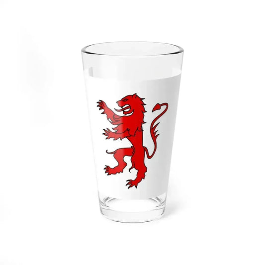 Flag of Gers France 2 - Pint Glass 16oz 16oz - Go Mug Yourself