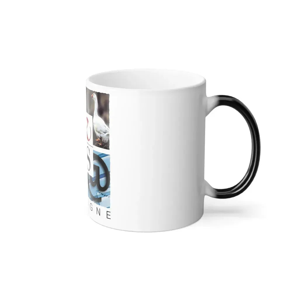 Flag of Gers France - Color Changing Coffee Mug - Go Mug Yourself