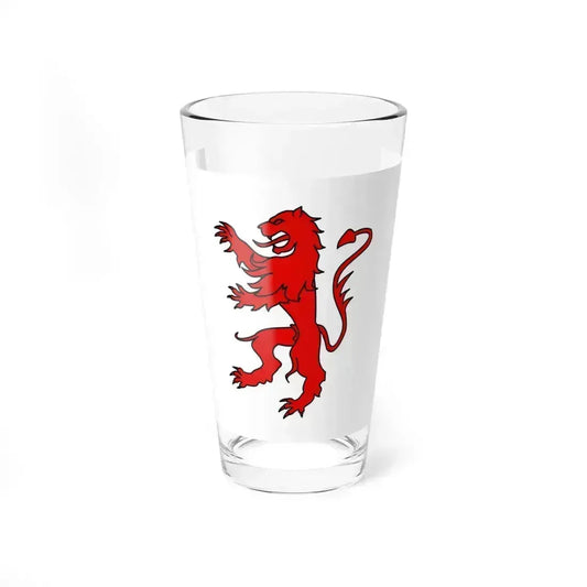 Flag of Gers (France) Pint Glass 16oz 16oz - Go Mug Yourself