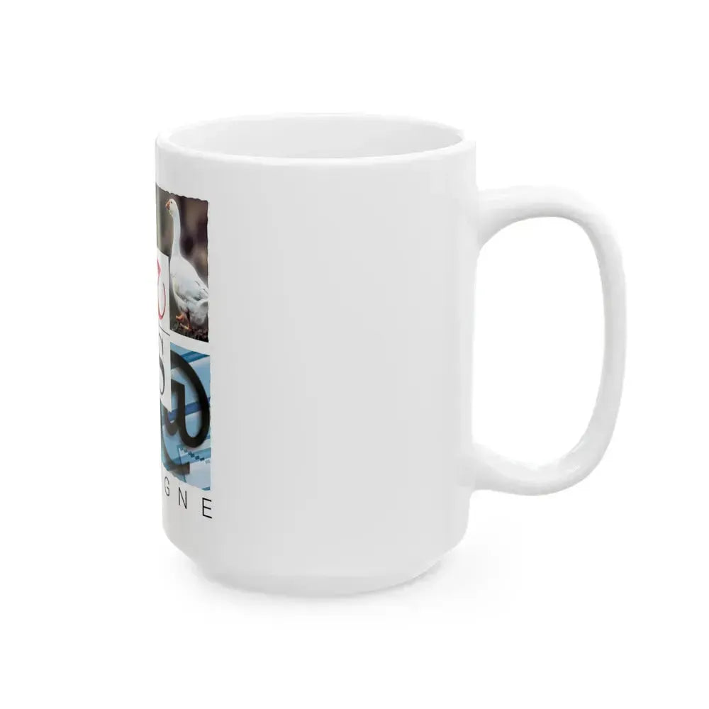 Flag of Gers France - White Coffee Mug - Go Mug Yourself