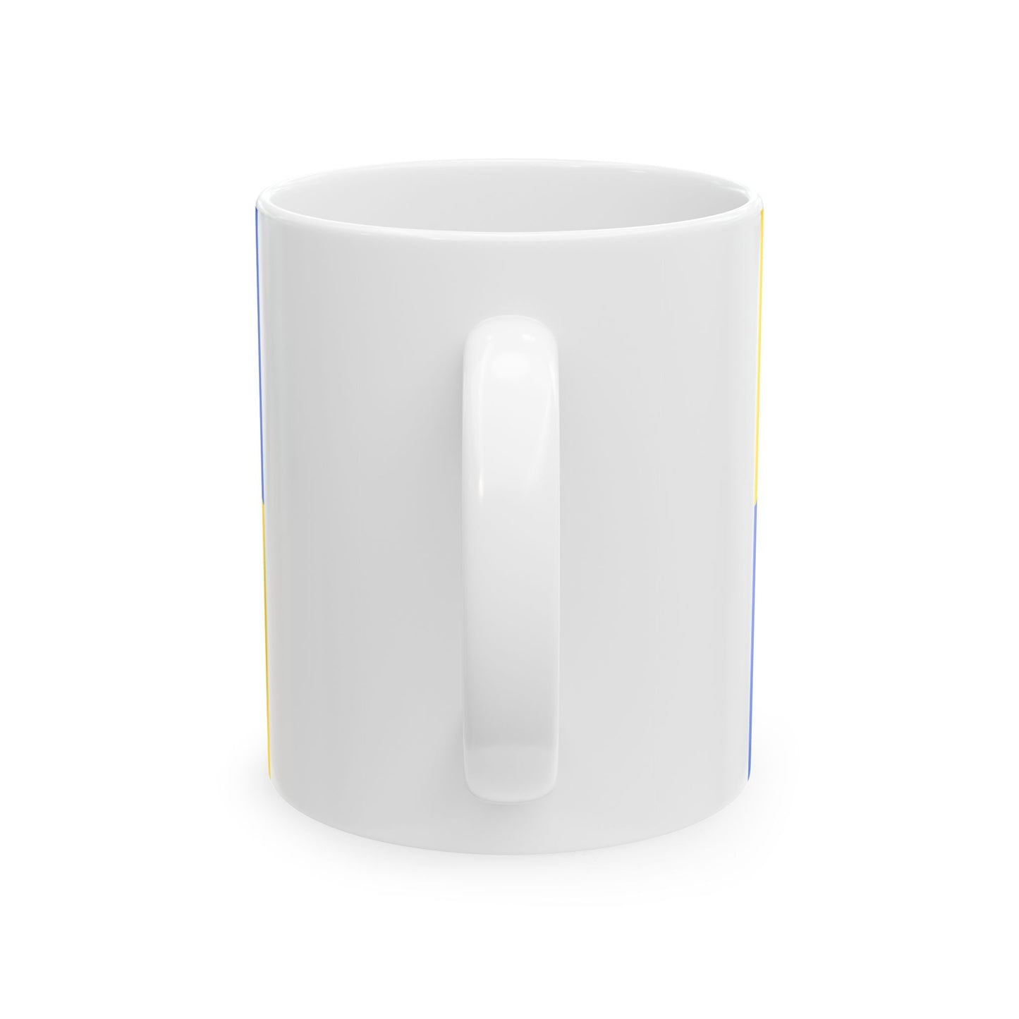 Flag of Gesves (Belgium) White Coffee Mug-Go Mug Yourself