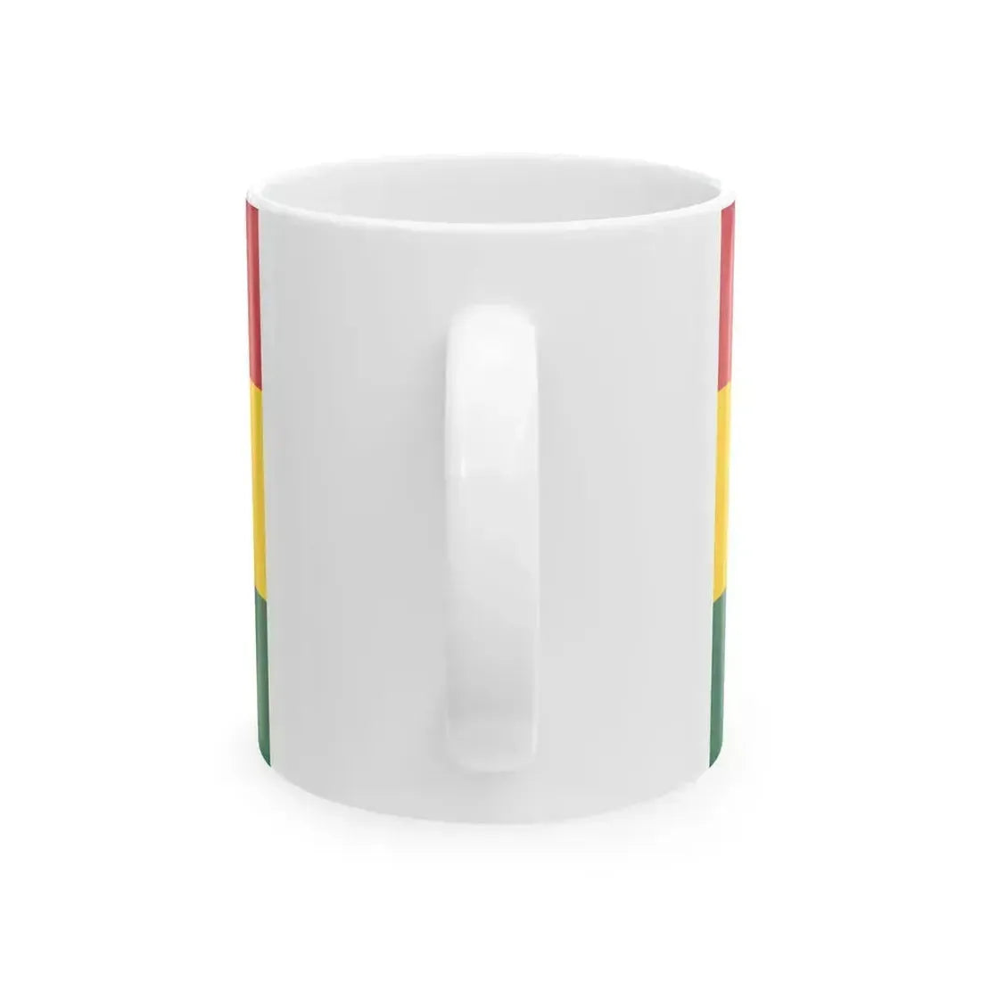 Flag of Ghana (Ghana) White Coffee Mug - Go Mug Yourself