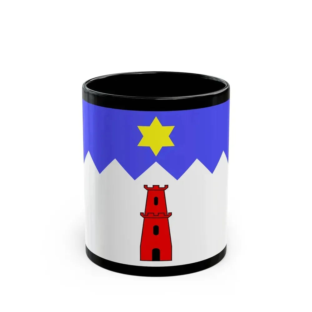 Flag of Gharb Malta - Black Coffee Mug 11oz - Go Mug Yourself