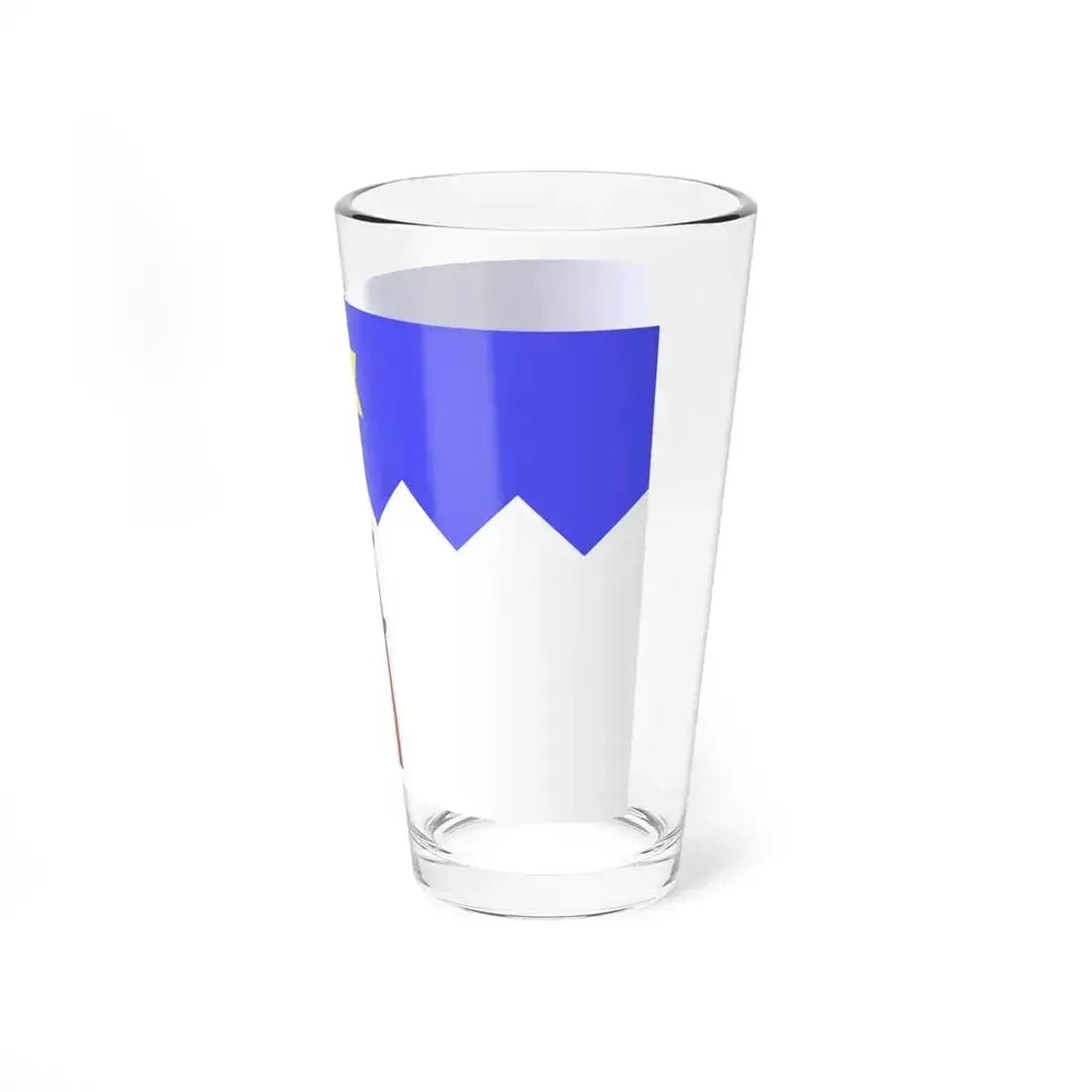 Flag of Gharb Malta - Pint Glass 16oz - Go Mug Yourself