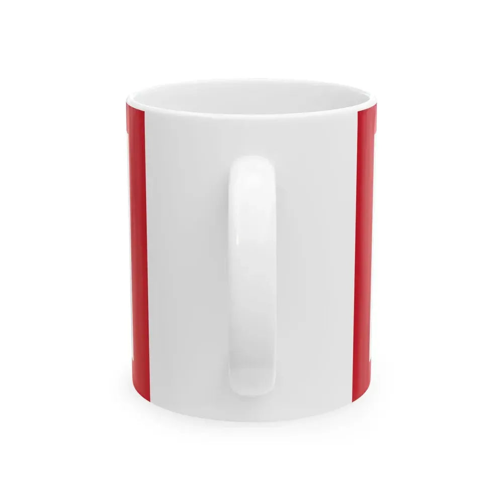 Flag of Ghezo of Dahomey (Benin) White Coffee Mug - Go Mug Yourself