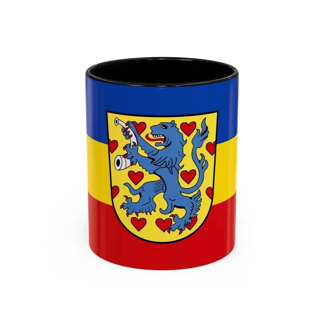 Flag of Gifhorn Germany - Accent Coffee Mug 11oz Black - Go Mug Yourself