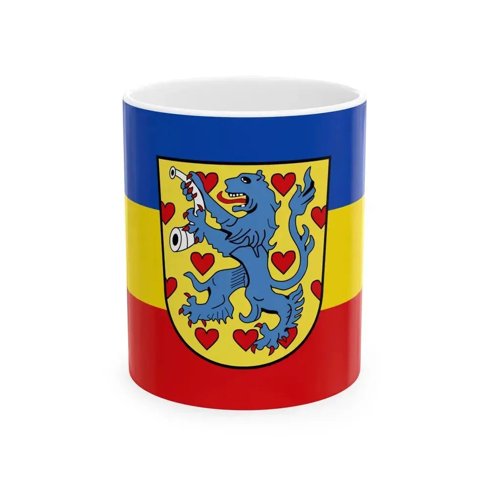 Flag of Gifhorn Germany - White Coffee Mug 11oz - Go Mug Yourself