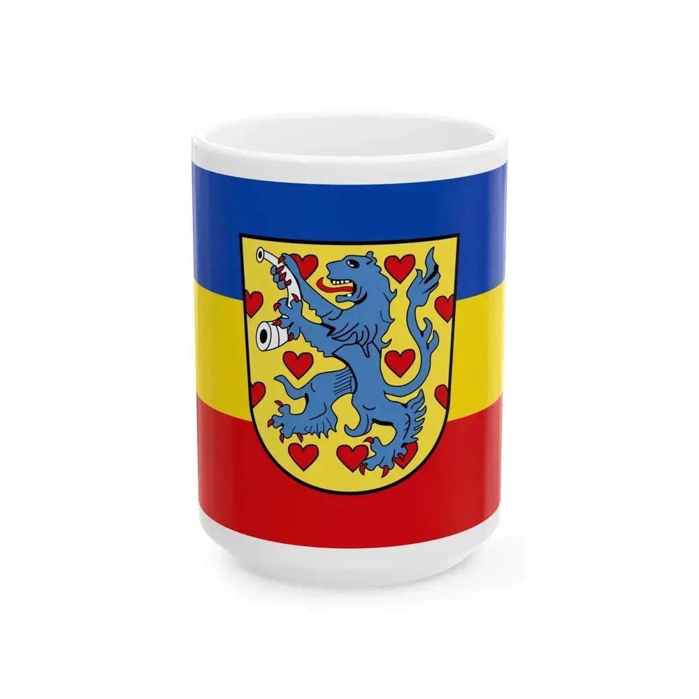 Flag of Gifhorn Germany - White Coffee Mug 15oz - Go Mug Yourself