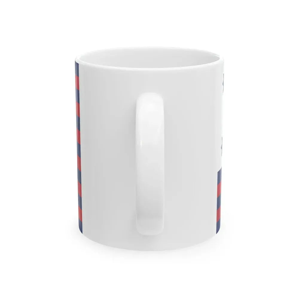 Flag of Gilford New Hampshire (United States) White Coffee Mug - Go Mug Yourself