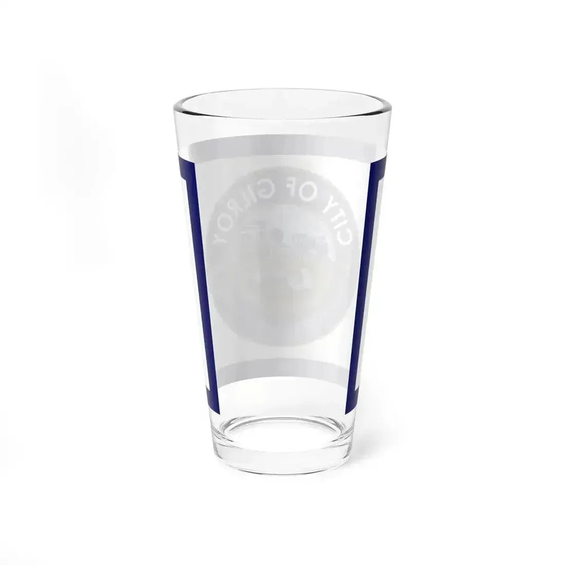 Flag of Gilroy, California - Pint Glass 16oz - Go Mug Yourself