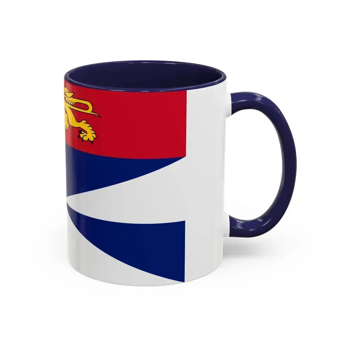 Flag of Gironde France 2 - Accent Coffee Mug - Go Mug Yourself