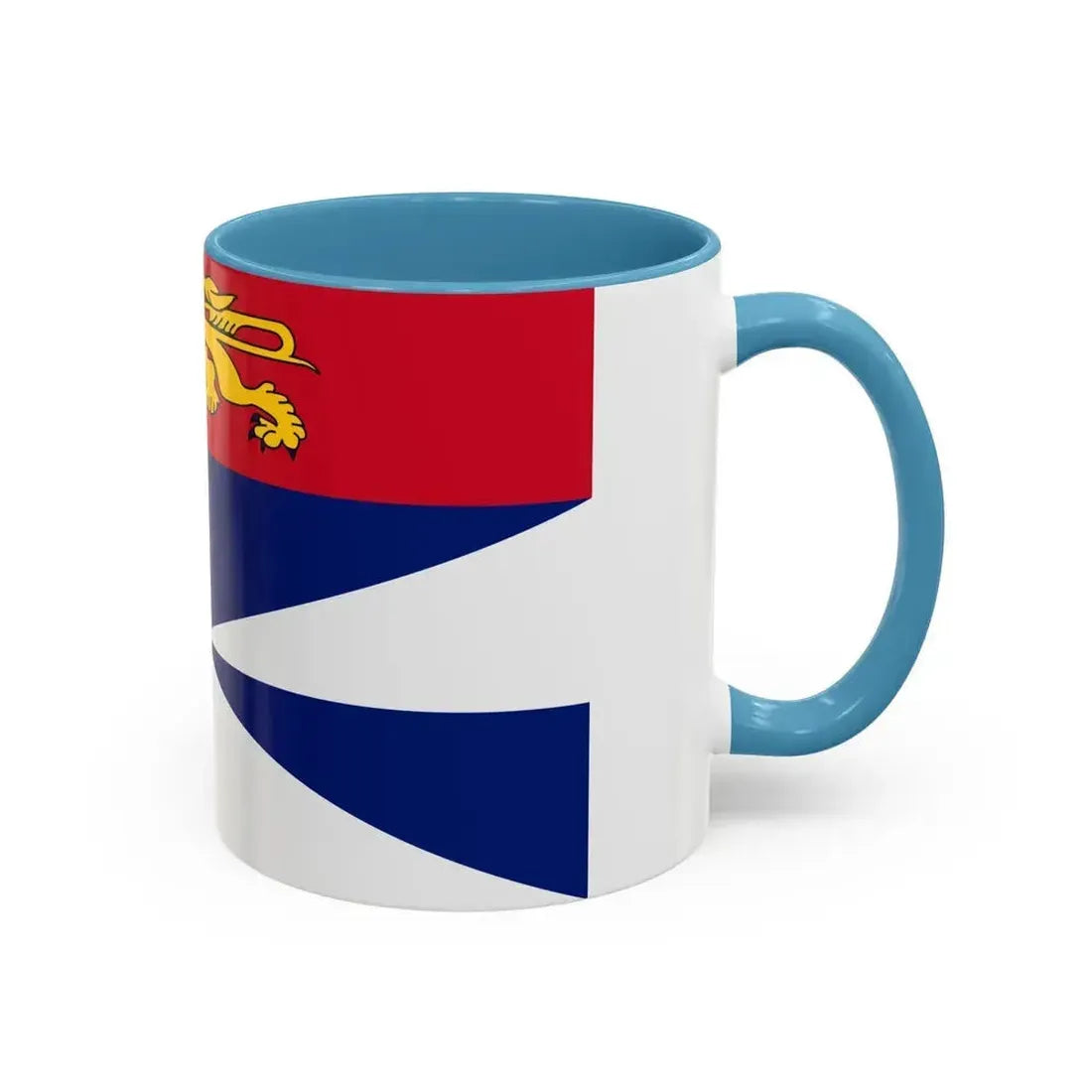 Flag of Gironde France 2 - Accent Coffee Mug - Go Mug Yourself