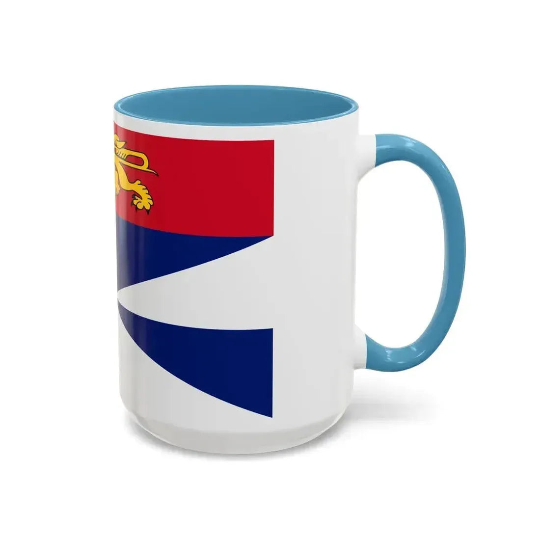 Flag of Gironde France 2 - Accent Coffee Mug - Go Mug Yourself
