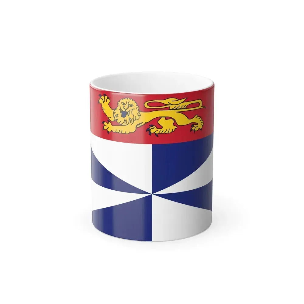 Flag of Gironde France 2 - Color Changing Coffee Mug 11oz - Go Mug Yourself