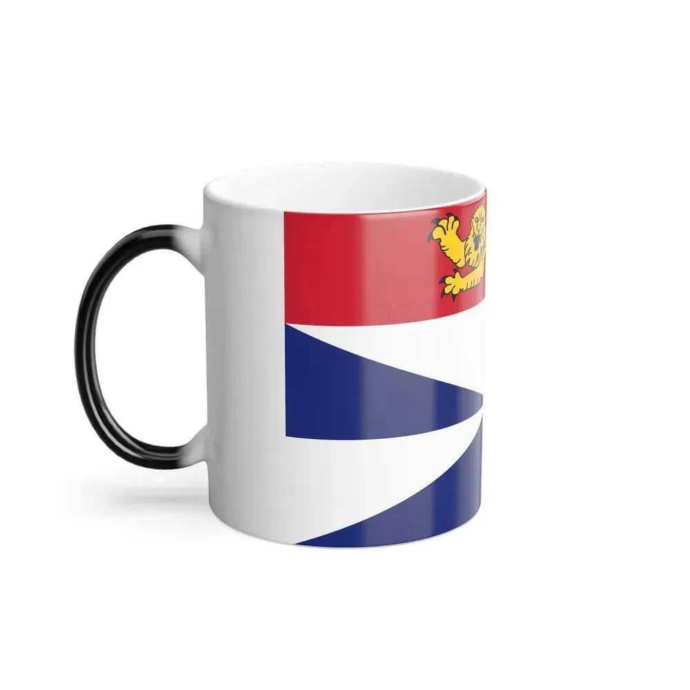 Flag of Gironde France 2 - Color Changing Coffee Mug - Go Mug Yourself