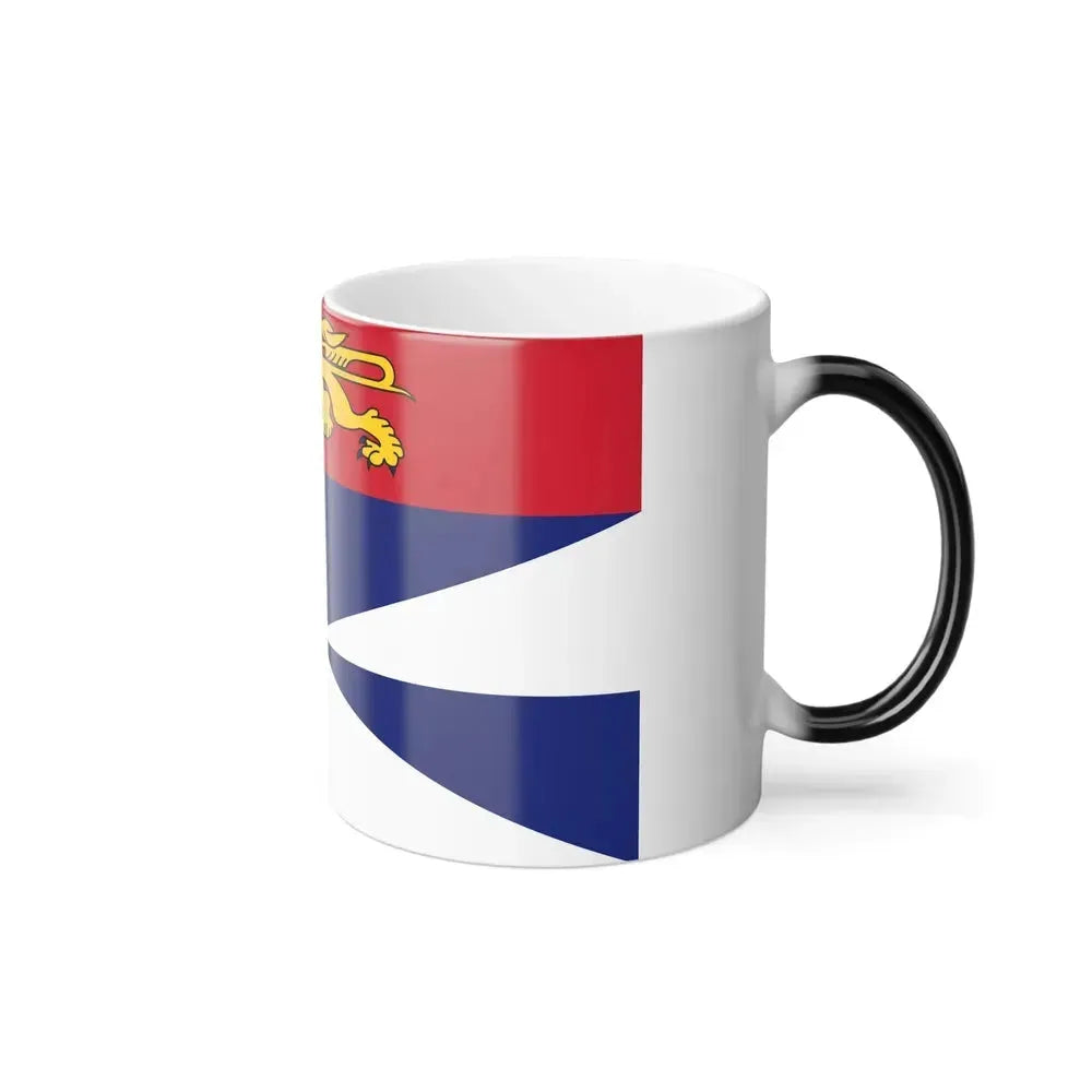 Flag of Gironde France 2 - Color Changing Coffee Mug - Go Mug Yourself