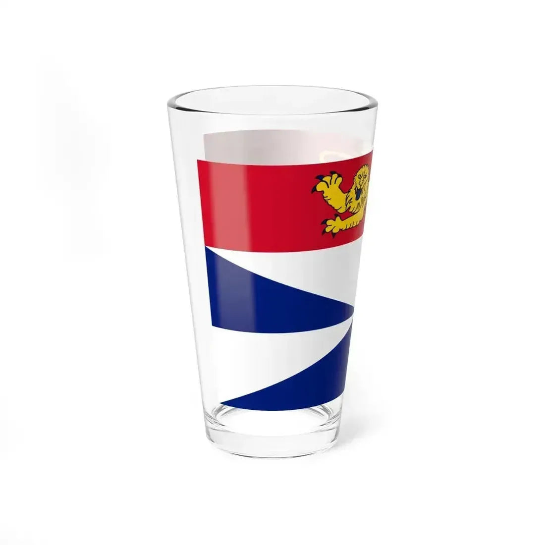 Flag of Gironde France 2 - Pint Glass 16oz - Go Mug Yourself