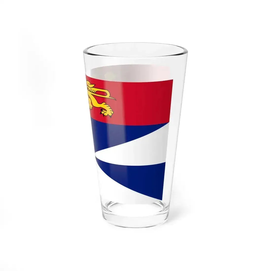 Flag of Gironde France 2 - Pint Glass 16oz - Go Mug Yourself