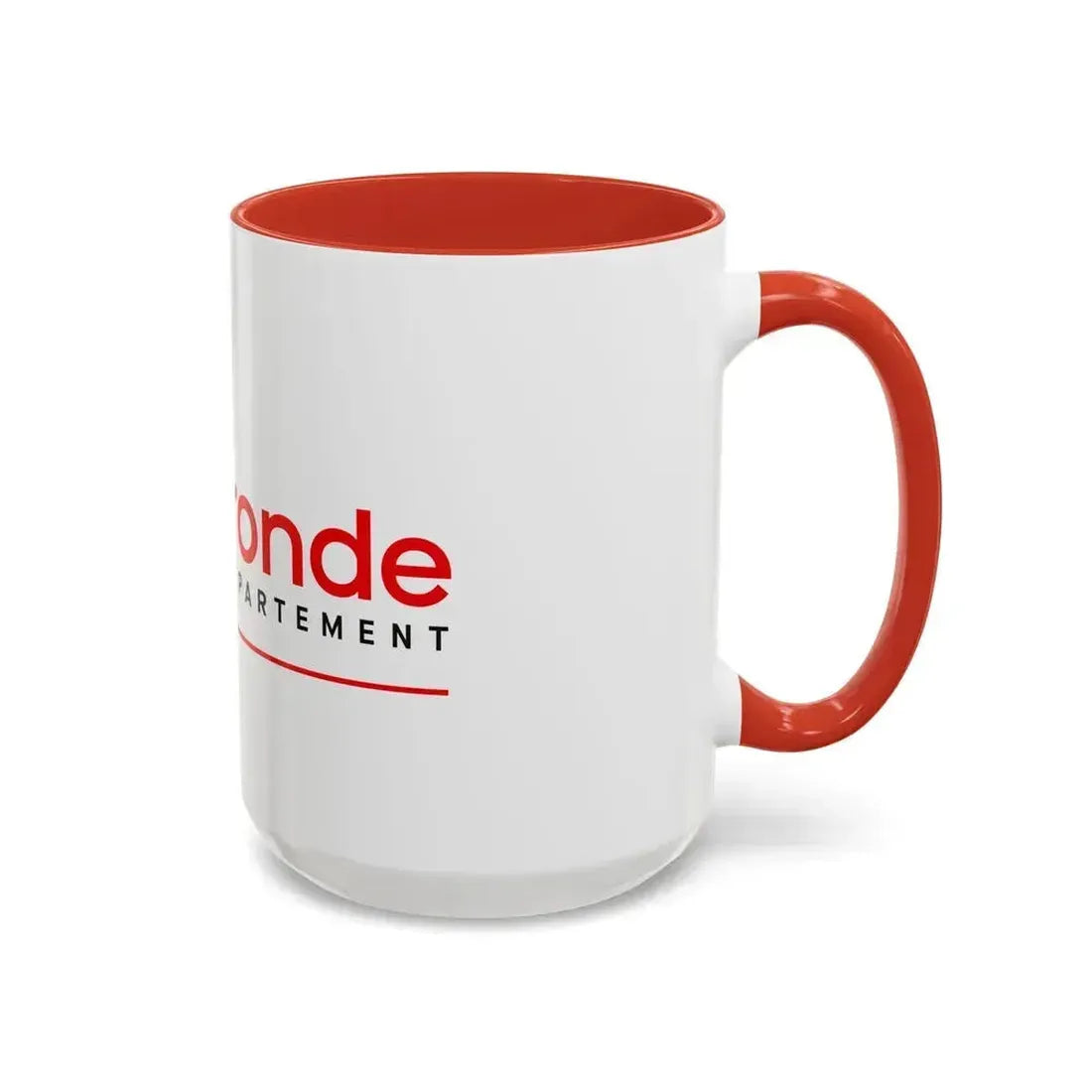 Flag of Gironde France - Accent Coffee Mug - Go Mug Yourself