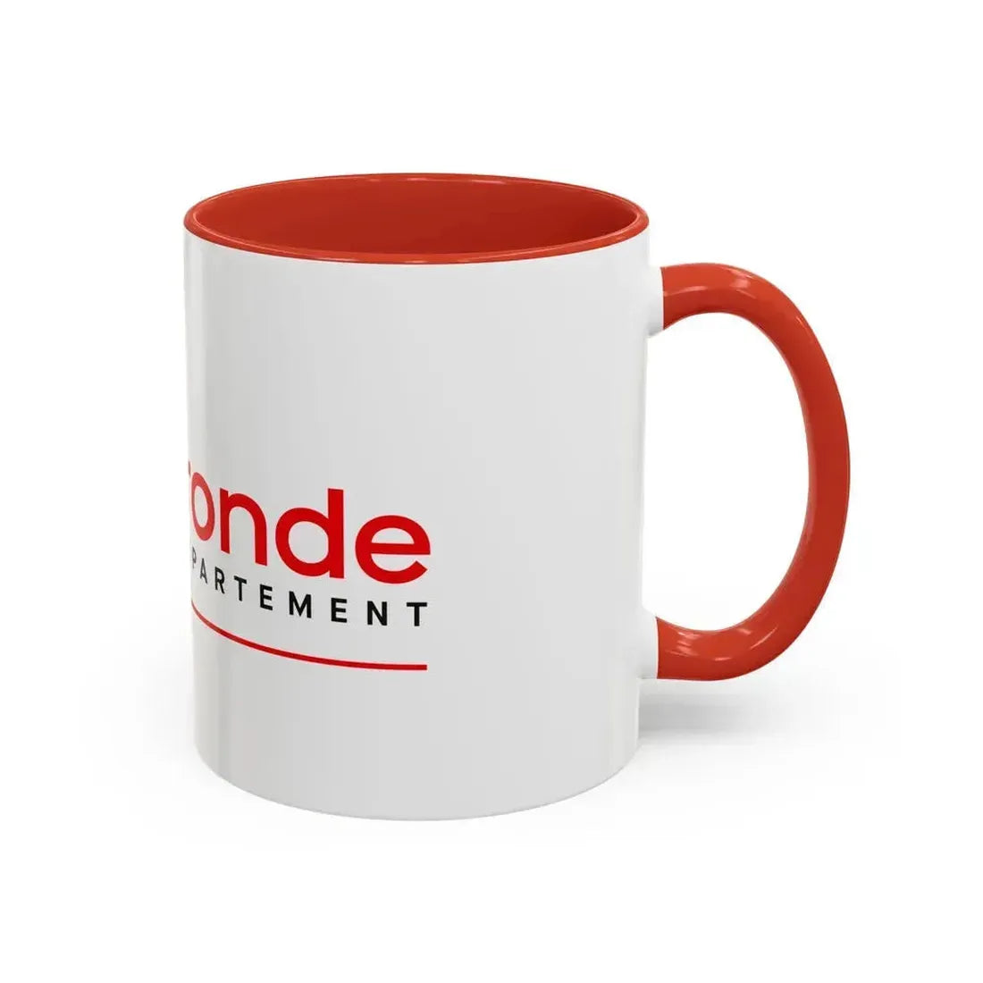 Flag of Gironde France - Accent Coffee Mug - Go Mug Yourself