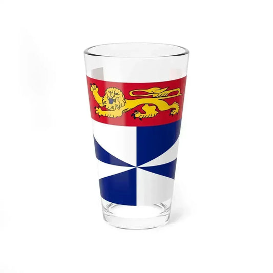 Flag of Gironde (France) Pint Glass 16oz 16oz - Go Mug Yourself