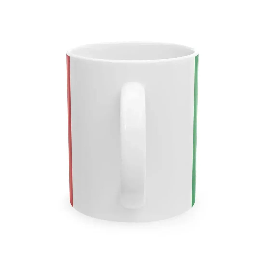 Flag of Giustizia e Liberta (Italy) White Coffee Mug - Go Mug Yourself