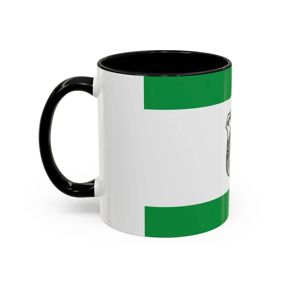 Flag of Givatayim Israel - Accent Coffee Mug - Go Mug Yourself