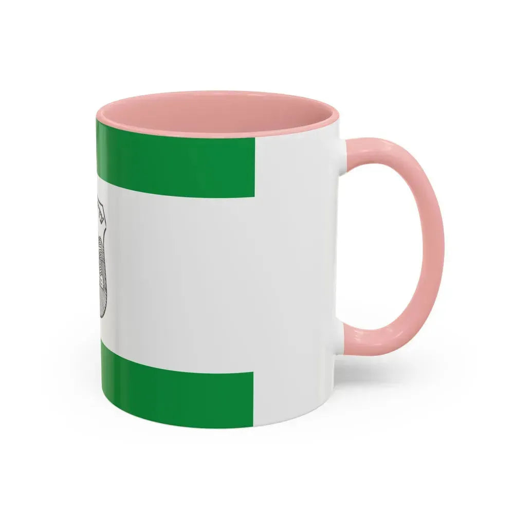 Flag of Givatayim Israel - Accent Coffee Mug - Go Mug Yourself