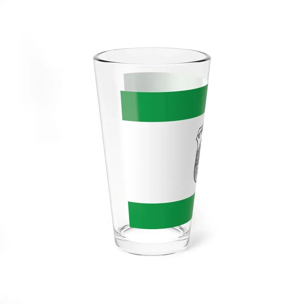 Flag of Givatayim Israel - Pint Glass 16oz - Go Mug Yourself