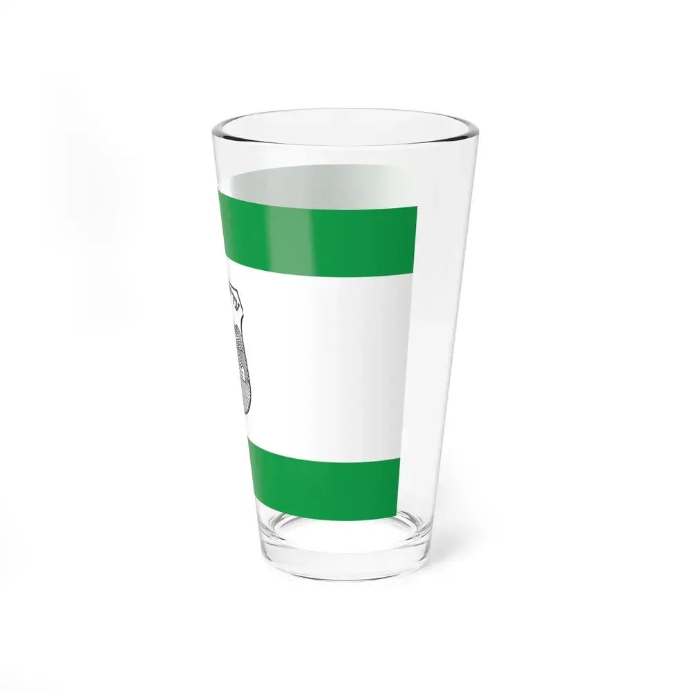 Flag of Givatayim Israel - Pint Glass 16oz - Go Mug Yourself