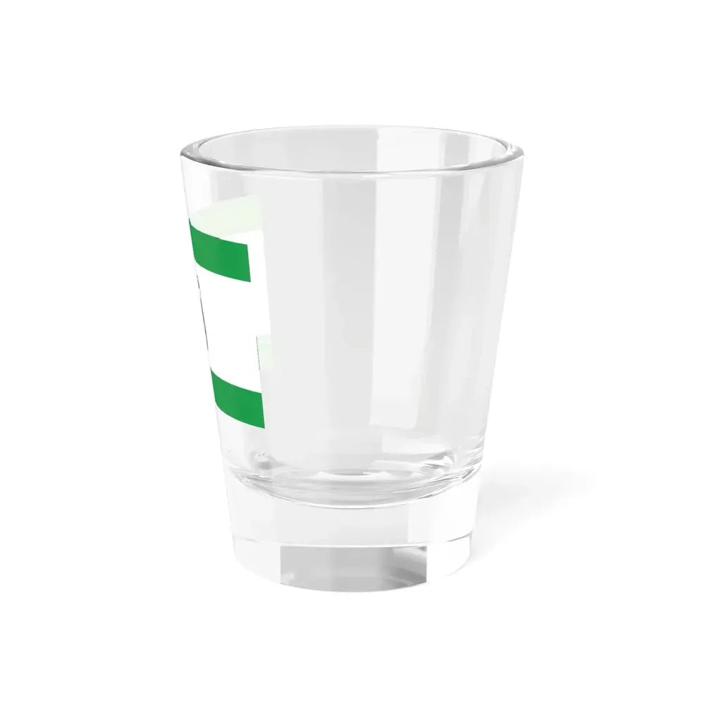 Flag of Givatayim Israel - Shot Glass 1.5oz - Go Mug Yourself