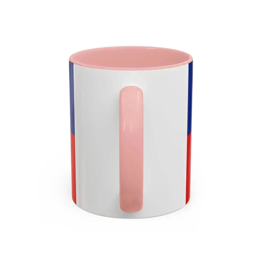 Flag of Gliwice Poland - Accent Coffee Mug - Go Mug Yourself