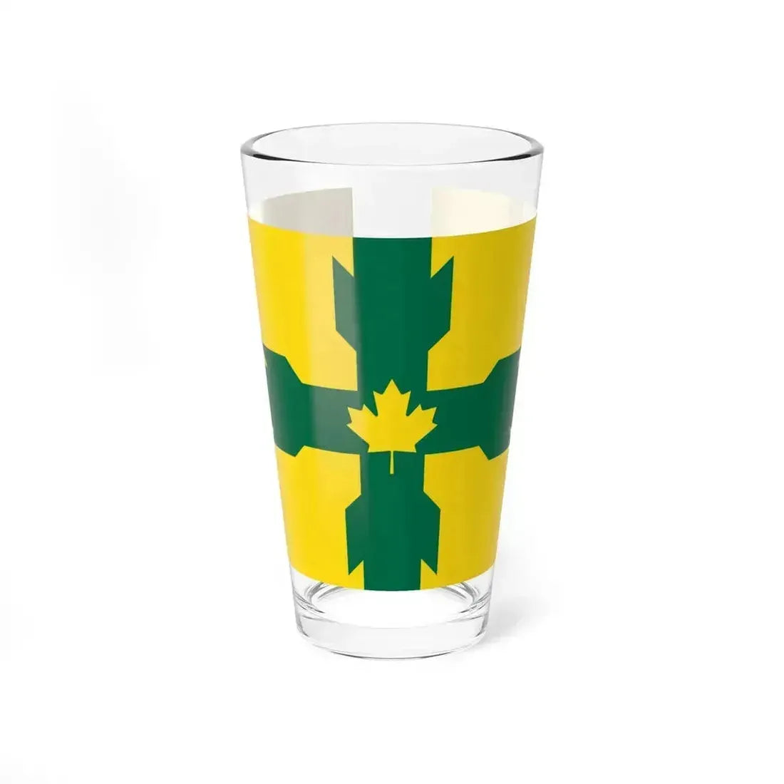 Flag of Gloucester Ontario Canada - Pint Glass 16oz 16oz - Go Mug Yourself