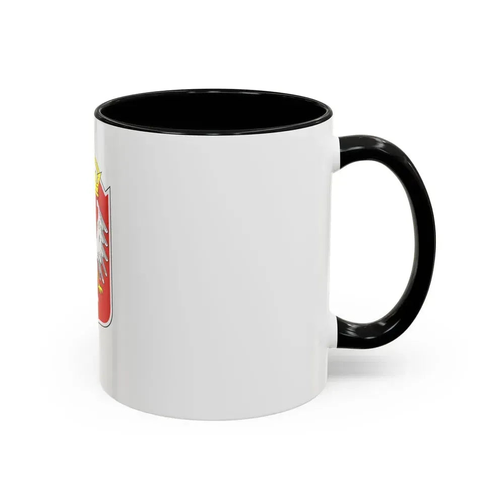 Flag of Gniezno Poland - Accent Coffee Mug - Go Mug Yourself