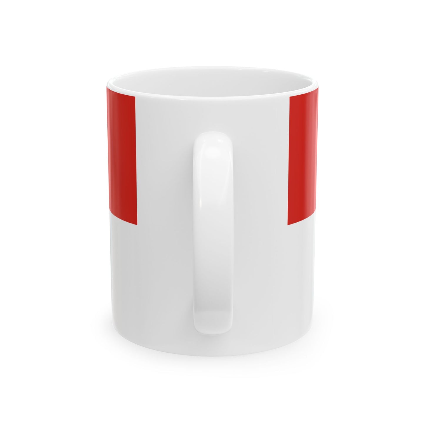 Flag of God (Hungary) White Coffee Mug-Go Mug Yourself