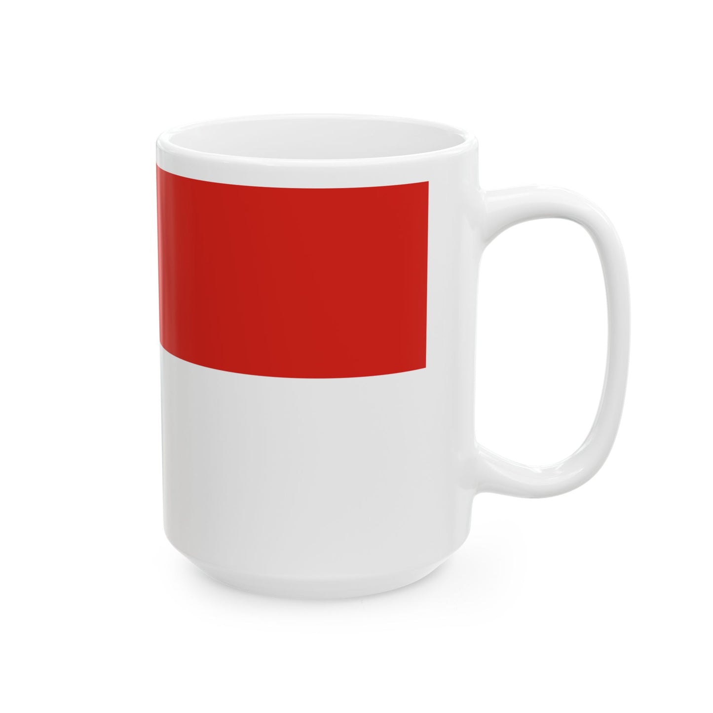Flag of God (Hungary) White Coffee Mug-Go Mug Yourself