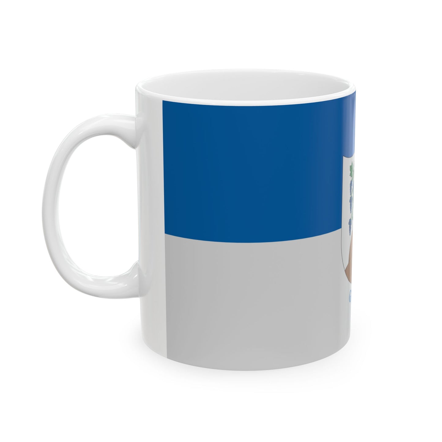 Flag of Godre (Hungary) White Coffee Mug-Go Mug Yourself