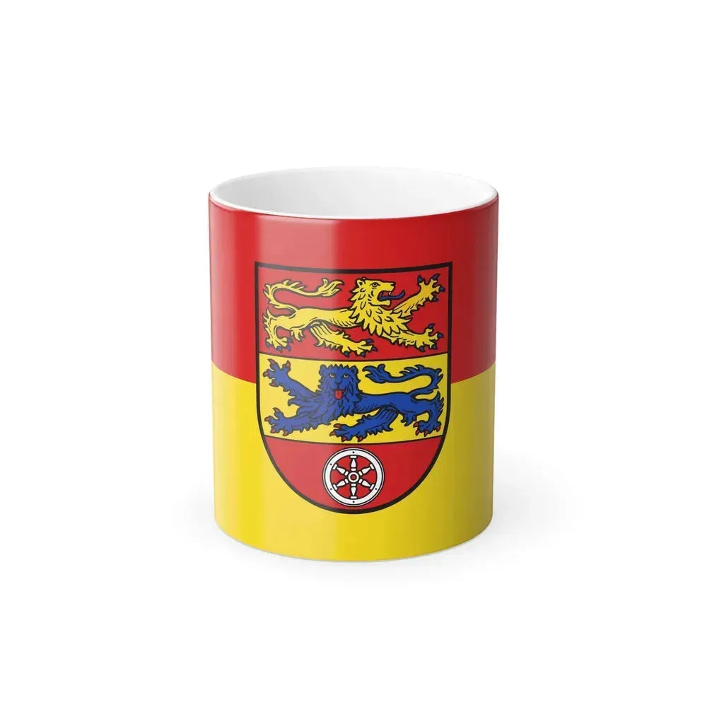 Flag of Goettingen Germany - Color Changing Coffee Mug 11oz - Go Mug Yourself