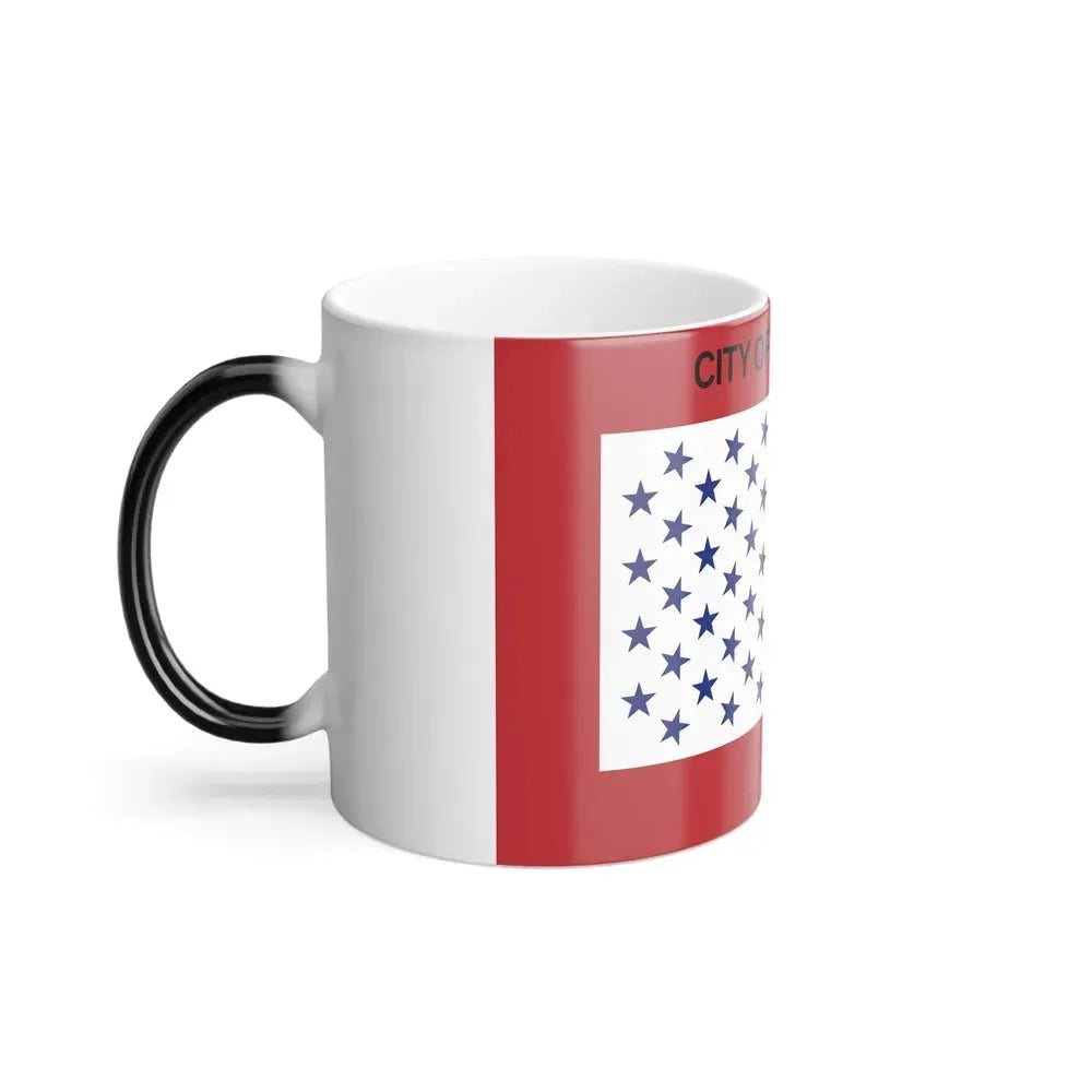 Flag of Goldfield, Colorado - Color Changing Coffee Mug - Go Mug Yourself