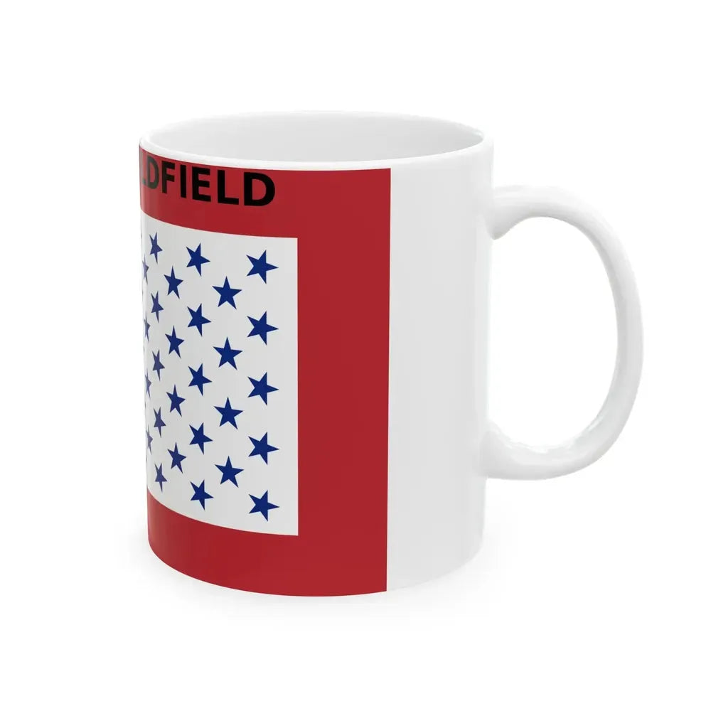 Flag of Goldfield Colorado (United States) White Coffee Mug - Go Mug Yourself