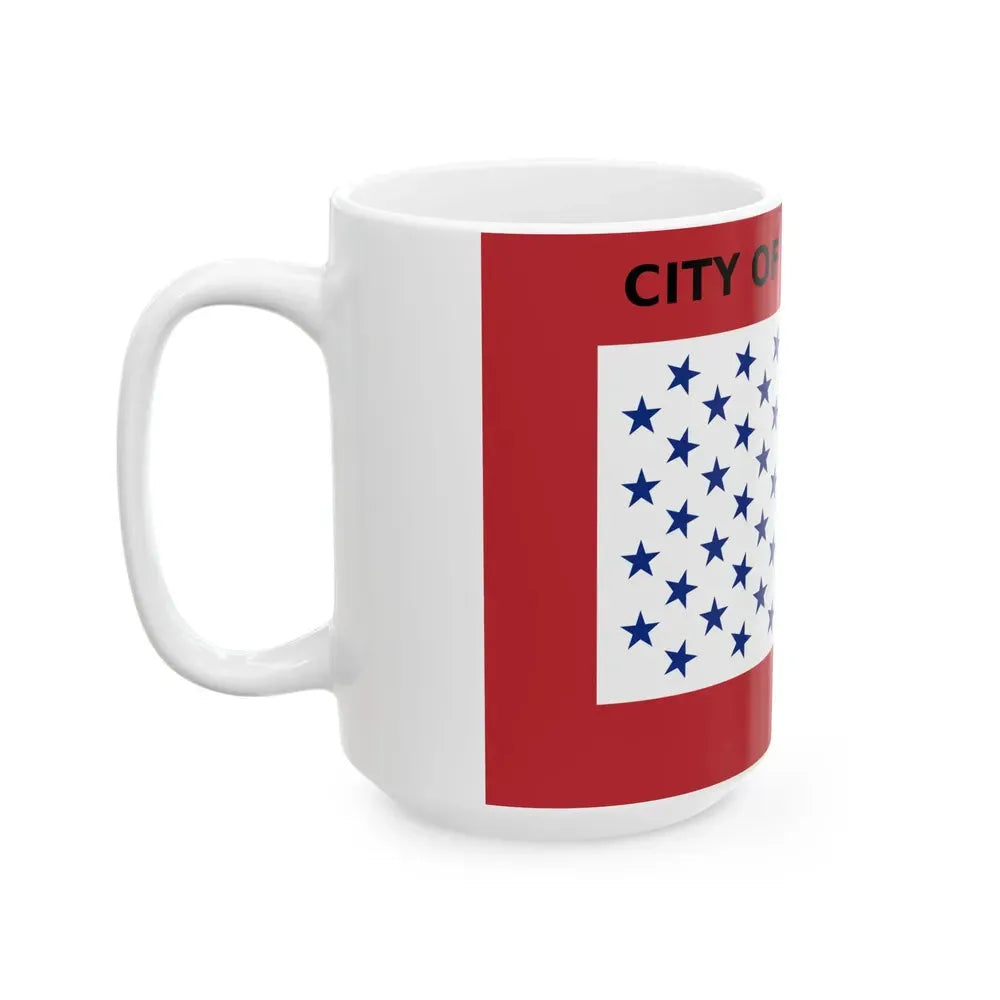 Flag of Goldfield Colorado (United States) White Coffee Mug - Go Mug Yourself