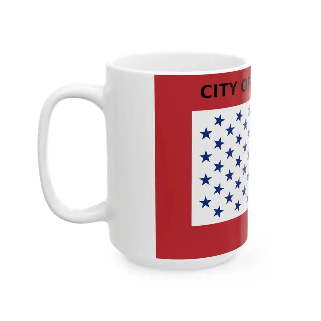 Flag of Goldfield Colorado (United States) White Coffee Mug - Go Mug Yourself