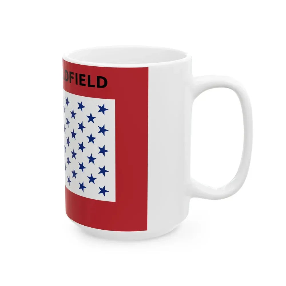 Flag of Goldfield Colorado (United States) White Coffee Mug - Go Mug Yourself