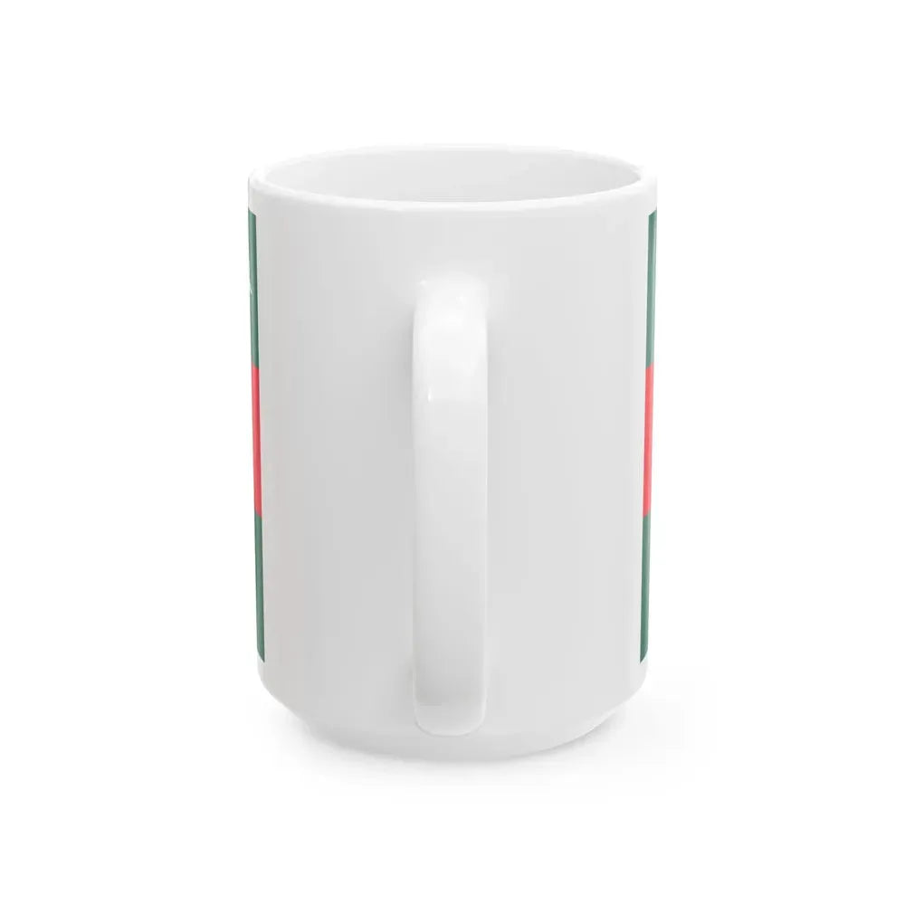 Flag of Gono Odhikar Parishad (Bangladesh) White Coffee Mug - Go Mug Yourself
