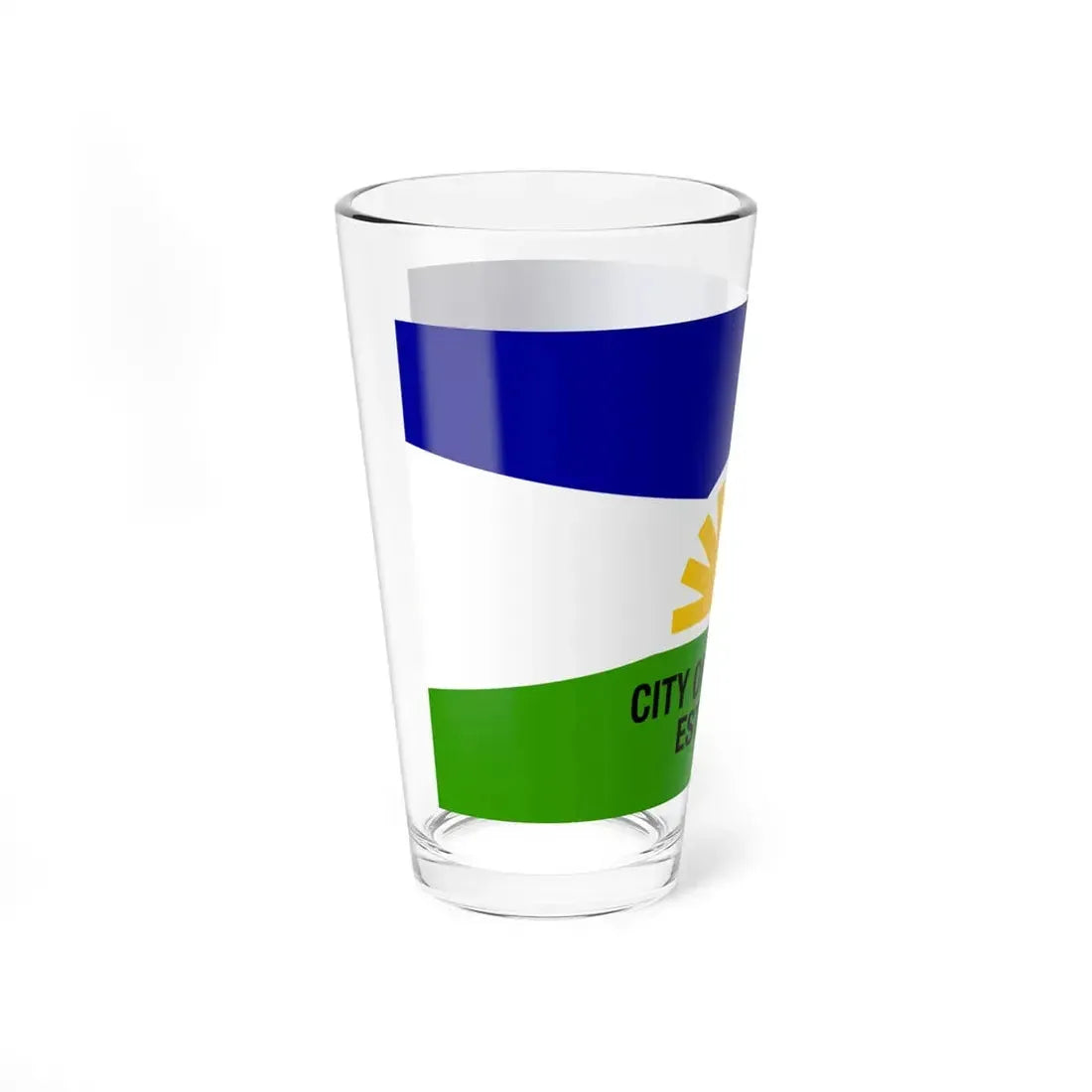 Flag of Gordon Nebraska (United States) Pint Glass 16oz - Go Mug Yourself