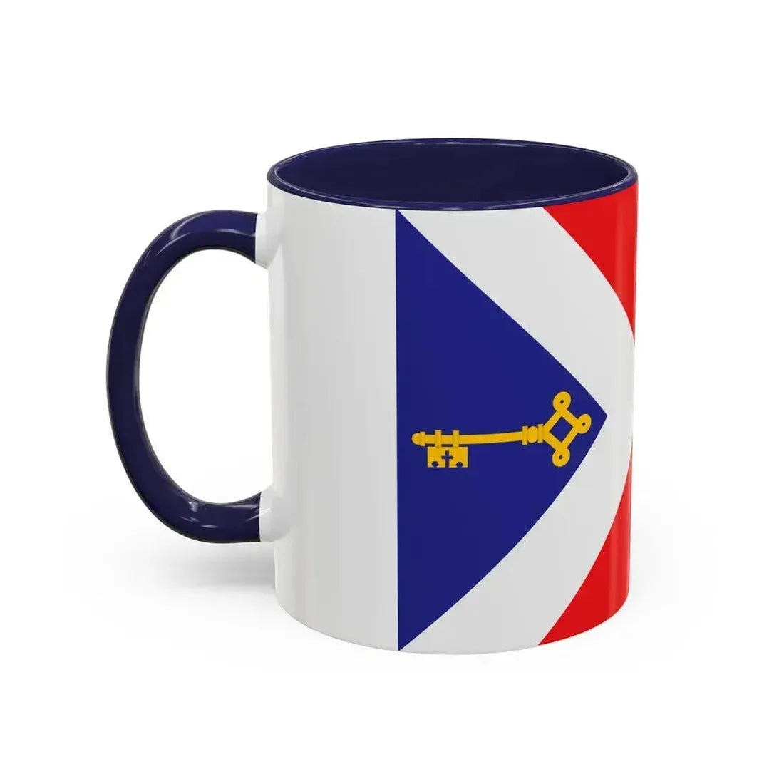 Flag of Gori Georgia - Accent Coffee Mug - Go Mug Yourself